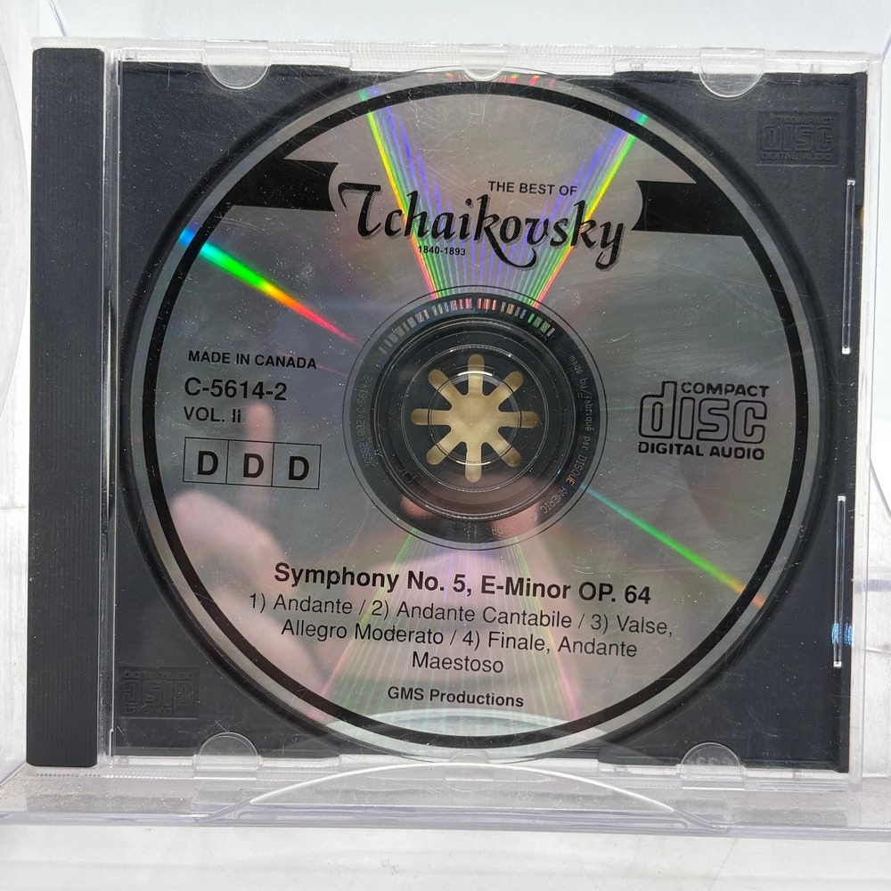 The Best of Tchaikovsky Vol II Symphony No 5 E-Minor OP 64 CD Anton Nanut